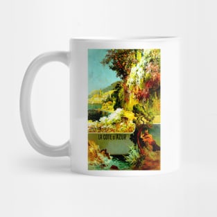 Vintage Travel - La Cote d' Azur Mug